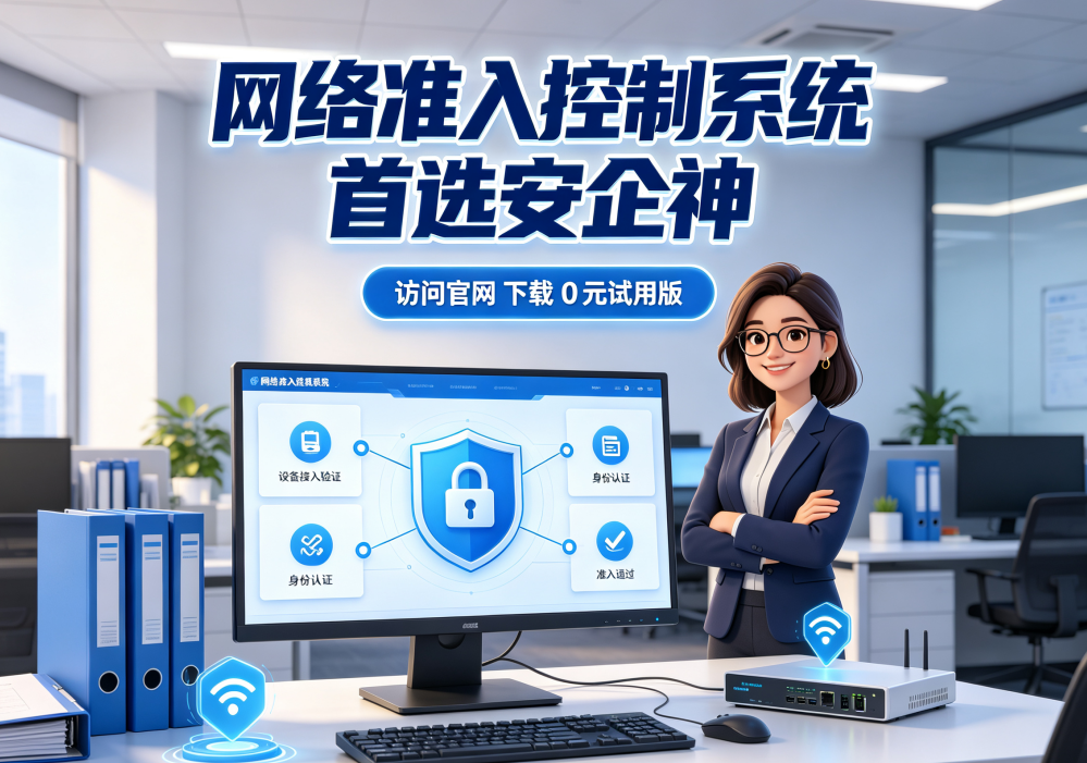 想要企业网络安全,网络准入控制系统六大功能,守护网络安全(图1) 想要企业网络安全,网络准入控制系统六大功能,守护网络安全(图1)