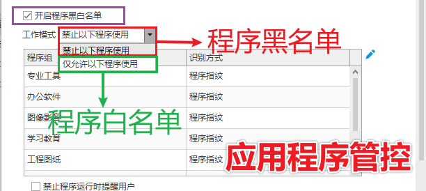 怎么禁止上班使用AI?建议所有人:这五种方法要趁早知道!(图3) 程序黑名单、白名单.png